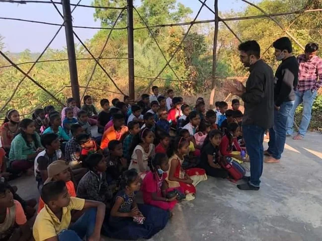 Tribal Kids Gorai Theatre