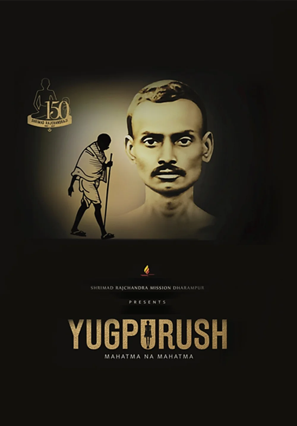 Darshan Mahajan as Mahatma Gandhi in Yugpurush